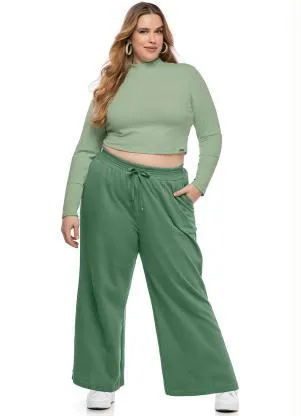 Maelle - Blusa Feminina Adulto Verde - MAELLE