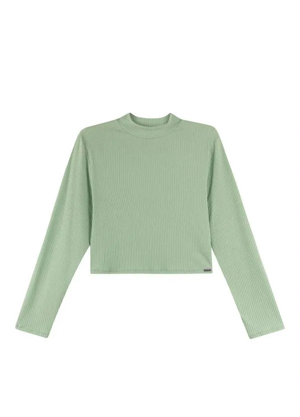 Maelle - Blusa Feminina Adulto Verde 3