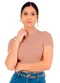 Cobertura - Blusa Feminina Ana Ruga Feminino Preto - variação: Rosa