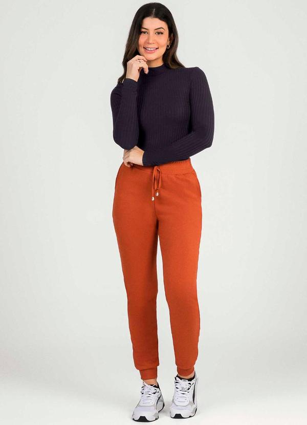 Cativa - Blusa Feminina Básica Canelada Preto 2