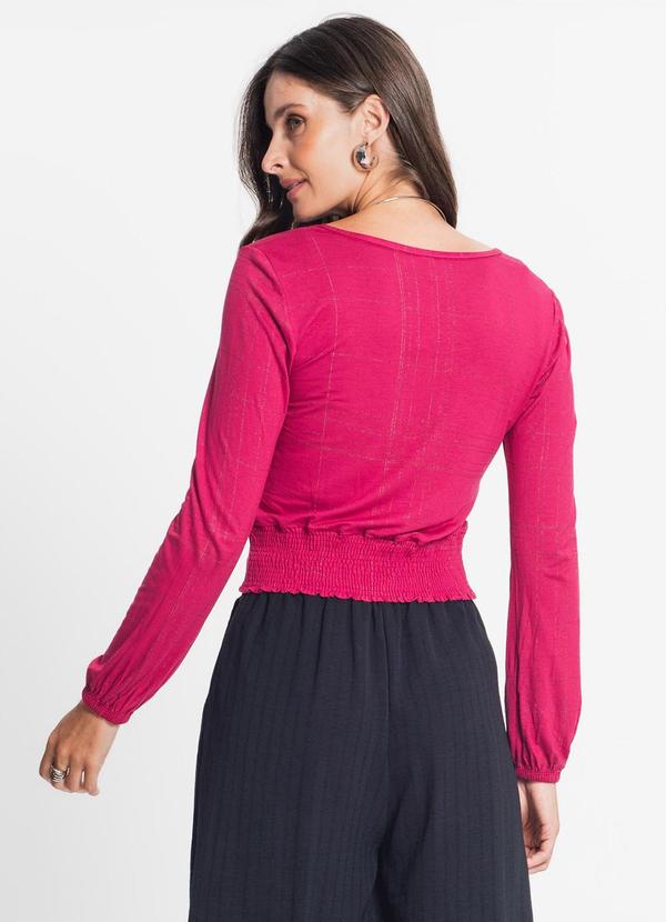 Rovitex - Blusa Feminina Decote V Vermelho 2