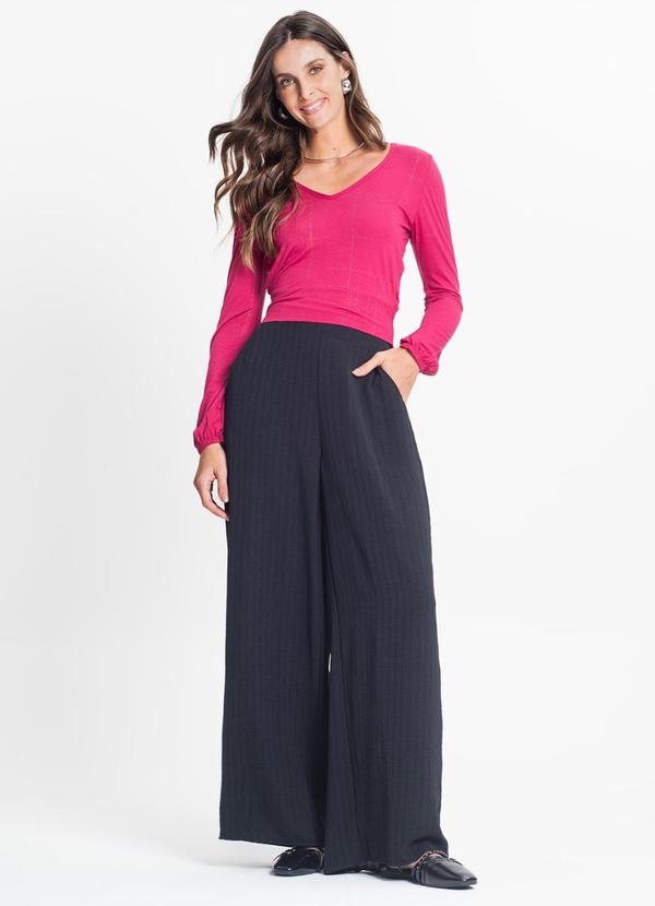 Rovitex - Blusa Feminina Decote V Vermelho 3