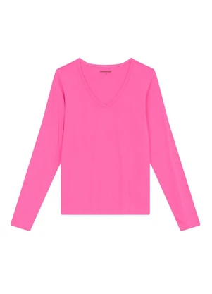 Essendi - Blusa Feminina em Cotton Rosa - ESSENDI