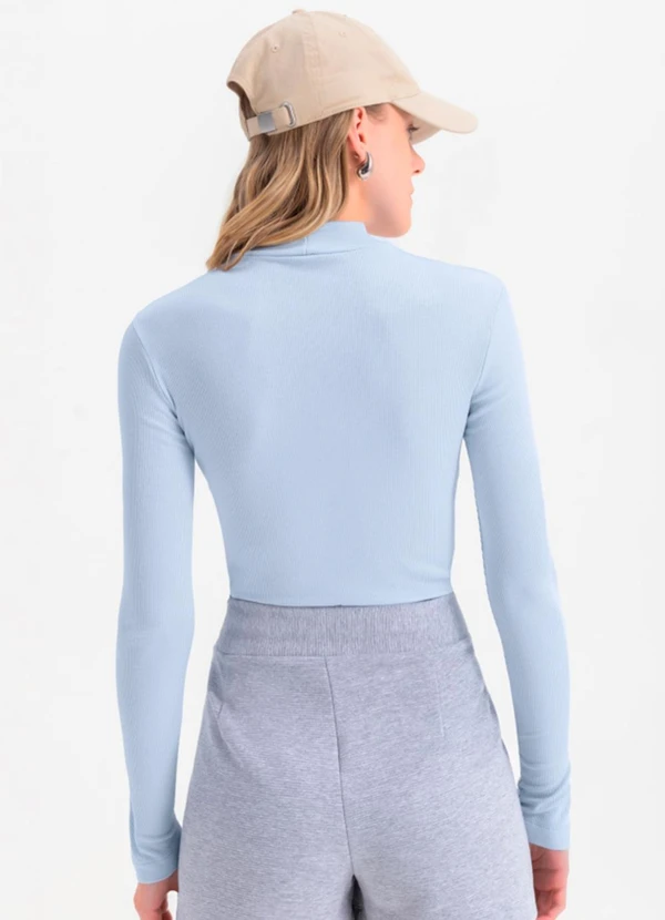 Essendi - Blusa Feminina em Ribana Azul 2