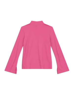 Essendi - Blusa Feminina em Ribana Rosa - ESSENDI