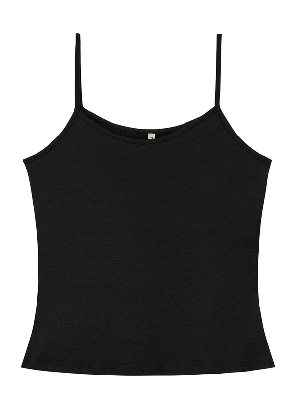 Marialícia - Blusa Feminina em Tule Preto 5