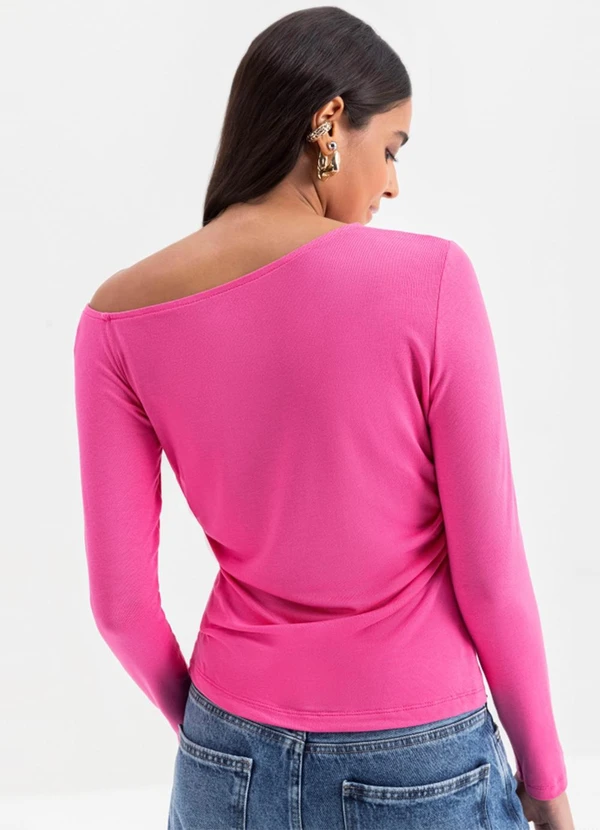 Essendi - Blusa Feminina em Viscose  Rosa 2