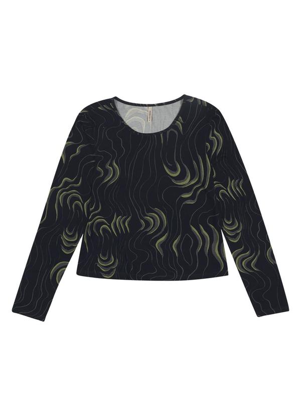 Habana - Blusa Feminina em Viscosefort Preto