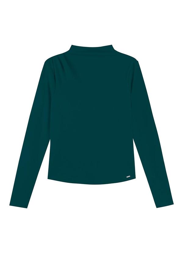 Marialícia - Blusa Feminina Gola Alta Verde 1