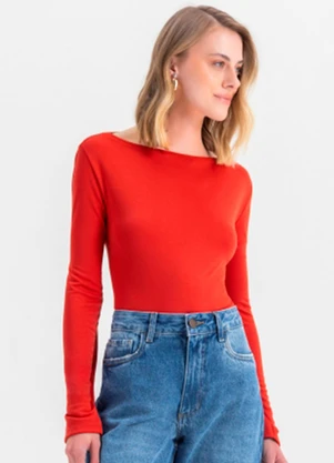 Essendi - Blusa Feminina Laranja - ESSENDI