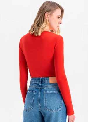 Essendi - Blusa Feminina  Laranja - ESSENDI