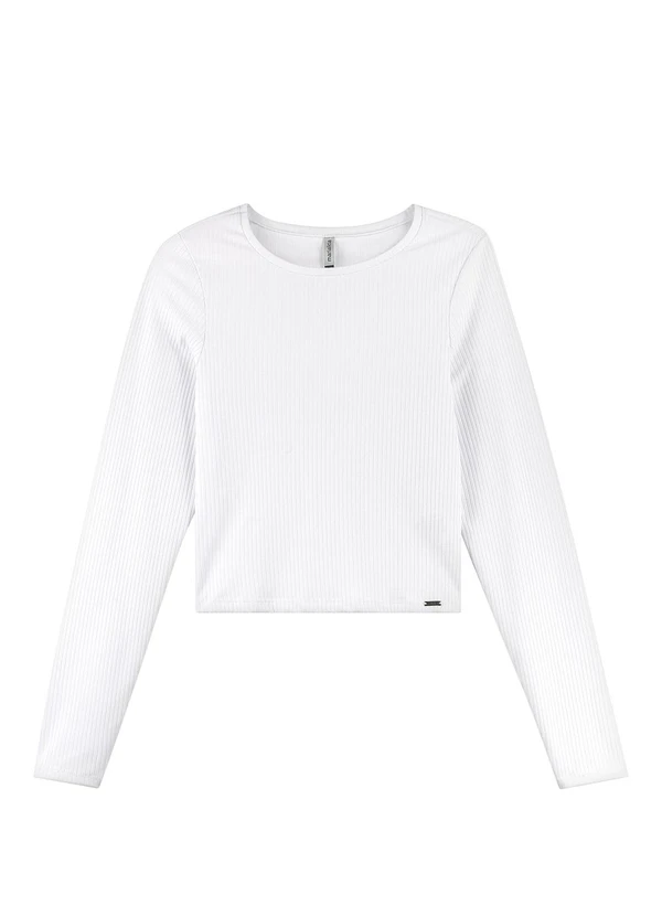 Marialícia - Blusa Feminina Life Colors Branco 3