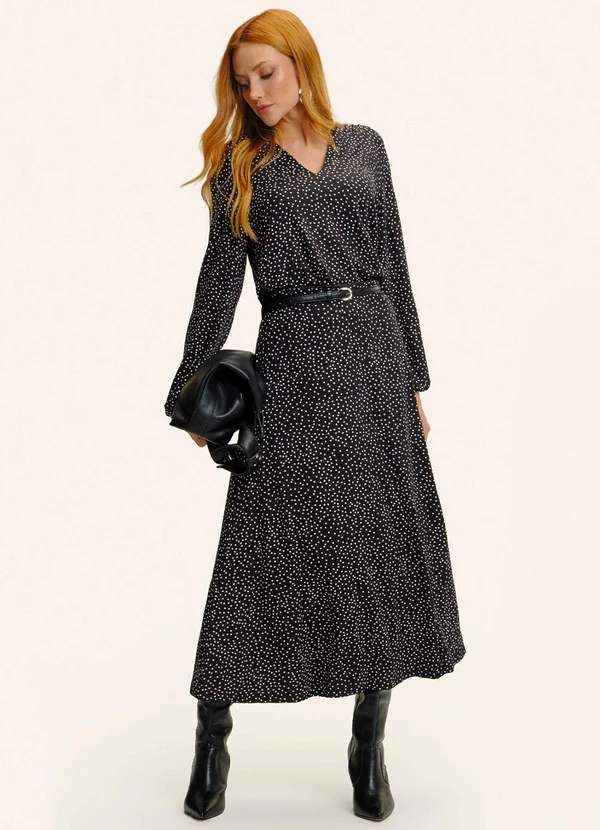 Endless - Blusa Feminina Manga Longa Bufante Preto 2