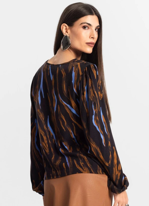 Endless - Blusa Feminina Manga Longa Preto 2