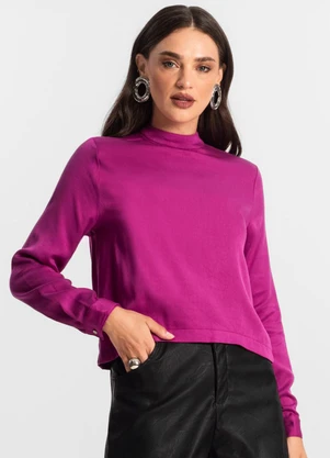 Endless - Blusa Feminina Manga Longa Roxo - ENDLESS