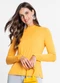 Rovitex - Blusa Marrom - variação: Amarelo