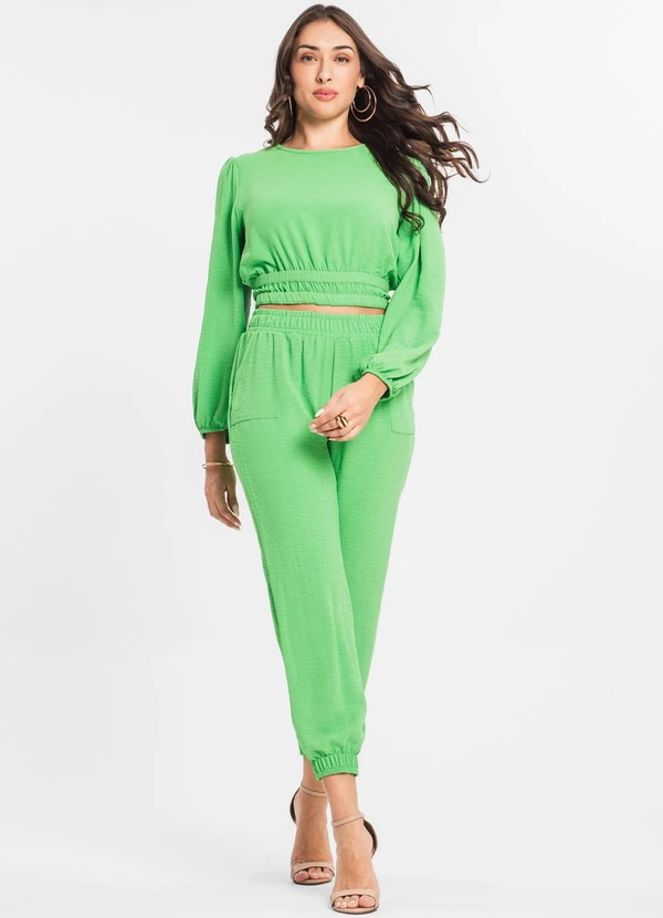 Endless - Blusa Feminina Manga Longa Verde 3