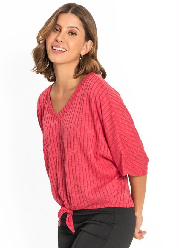 Endless - Blusa Feminina Manga Longa Vermelho