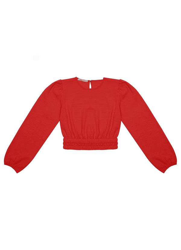 Endless - Blusa Feminina Manga Longa Vermelho