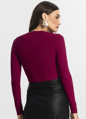 Endless - Blusa Feminina Manga Longa Vermelho - ENDLESS