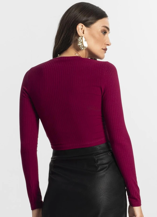 Endless - Blusa Feminina Manga Longa Vermelho 2