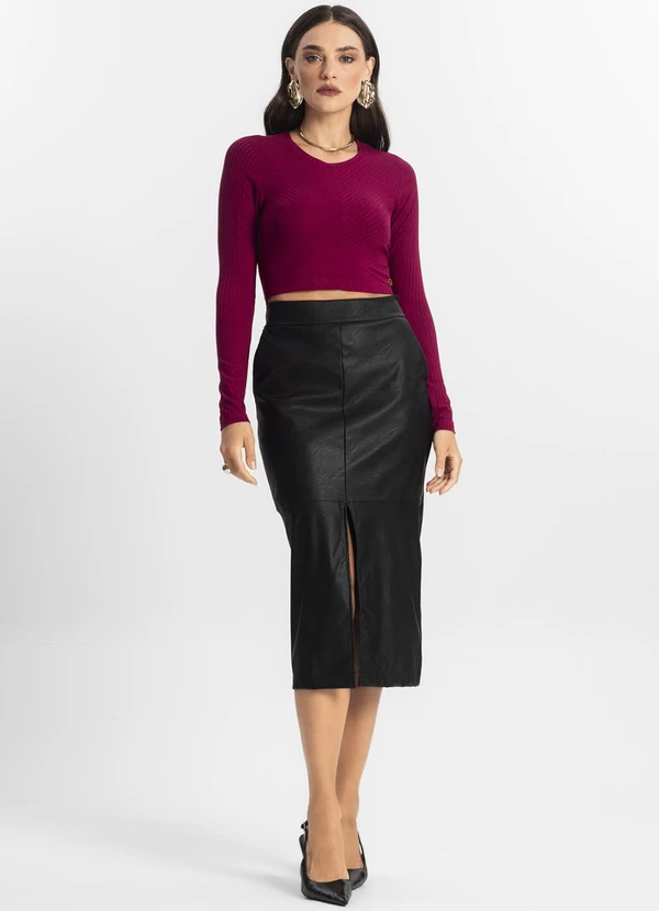 Endless - Blusa Feminina Manga Longa Vermelho 3