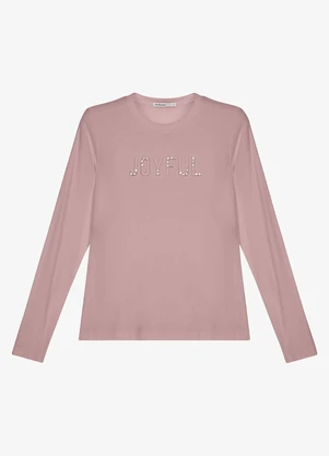 Endless - Blusa Feminina Manga Longa Viscose Rosa - ENDLESS