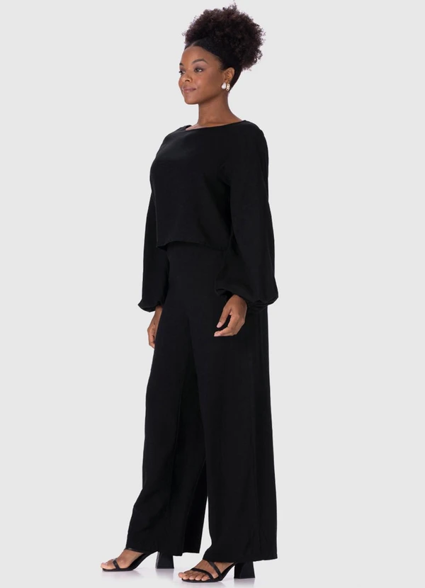 Malwee - Blusa Feminina Texturizada Preto 4