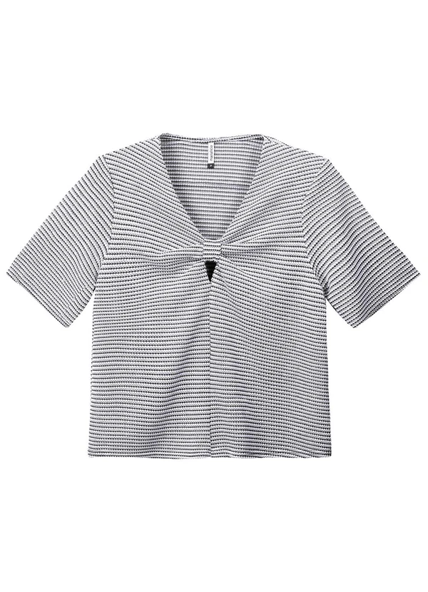 Marialícia - Blusa Feminino Adulto Azul