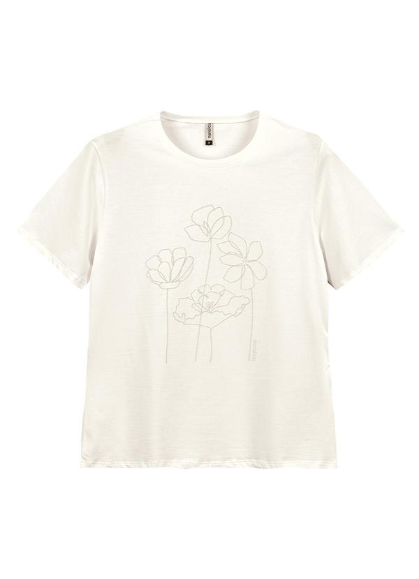 Marialícia - Blusa Feminino Adulto Bege 4