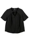 Marialícia - Blusa Feminino Adulto Bege - variação: Preto