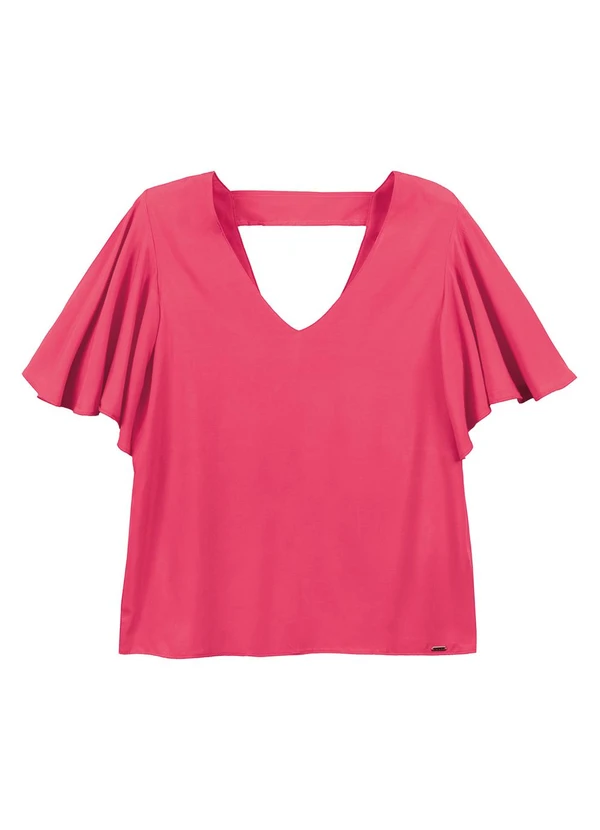 Marialícia - Blusa Feminino Adulto Rosa 4