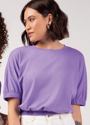 Marialícia - Blusa Feminino Adulto Roxo - MARIALÍCIA