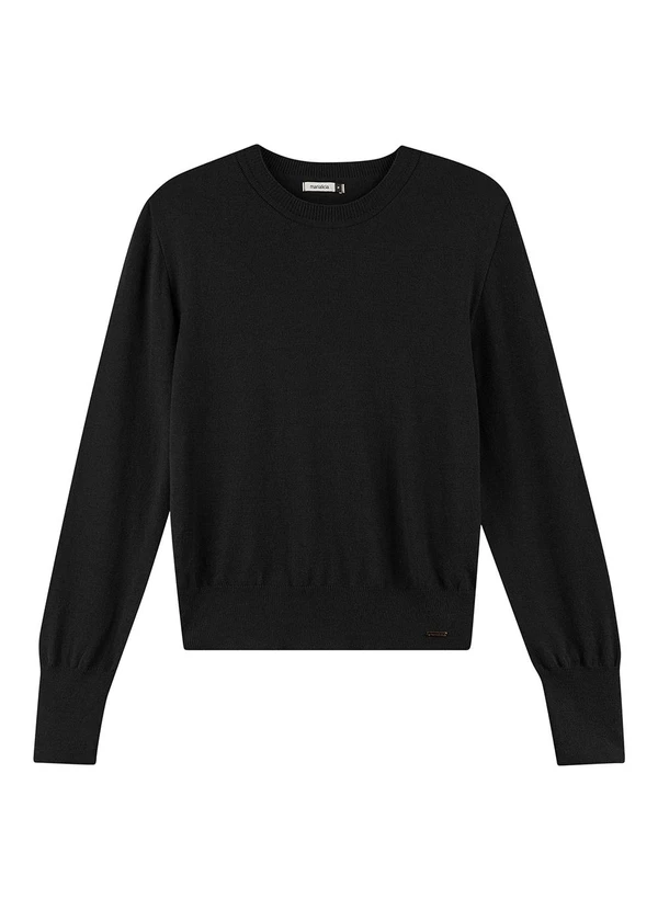 Marialícia - Blusa Feminino Preto 3