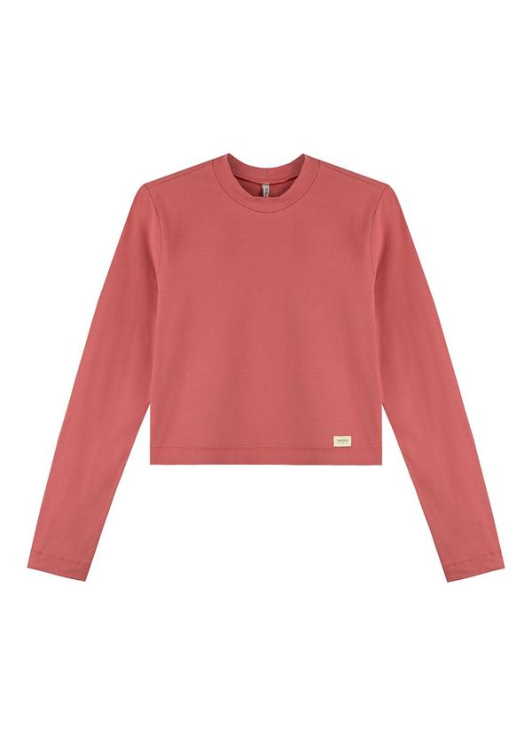 Marialícia - Blusa Feminino Rosa