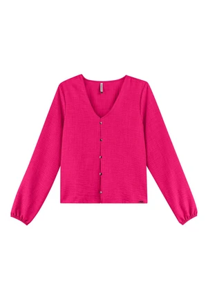 Marialícia - Blusa Feminino Rosa - MARIALÍCIA