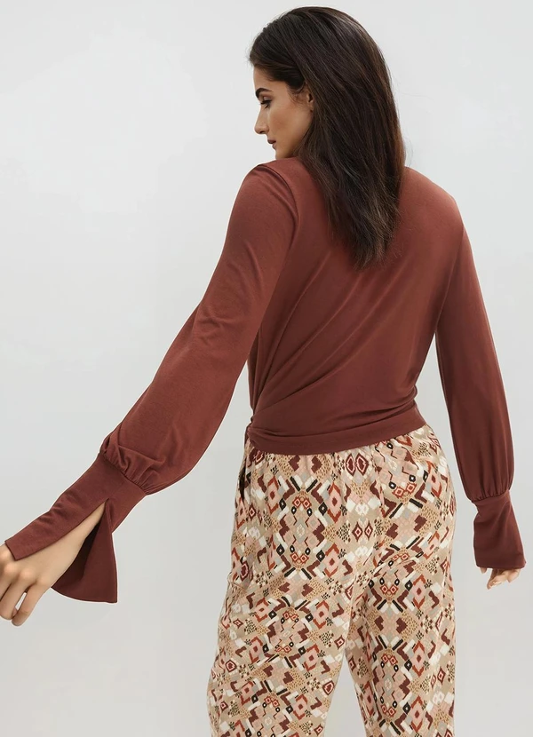 bonprix - Blusa Ferrugem em Malha de Viscose 2