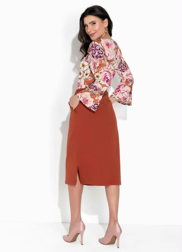 Rosalie - Blusa Floral com Manga Longa 4