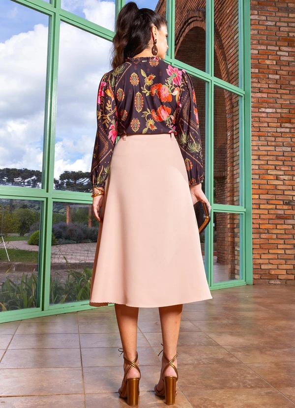 Quintess - Blusa Floral Folk em Malha Fria 4