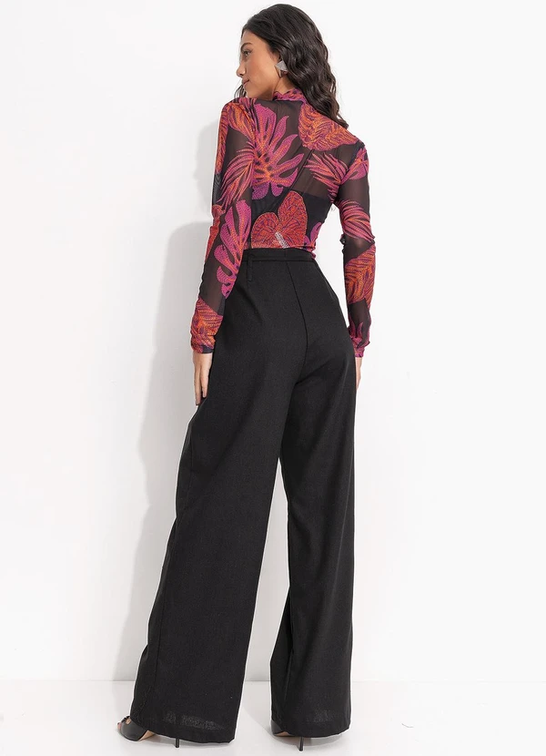 Quintess - Blusa Folhagem Bordada em Tule 4