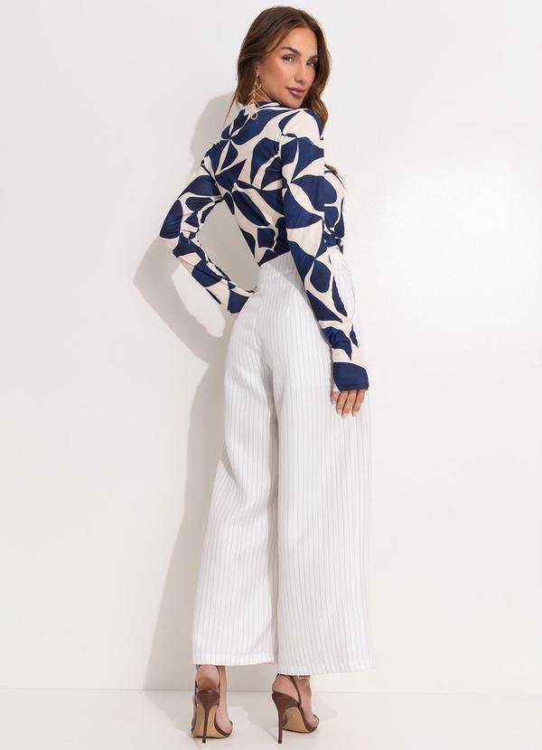 Quintess - Blusa Geométrico em Malha Canelada 6