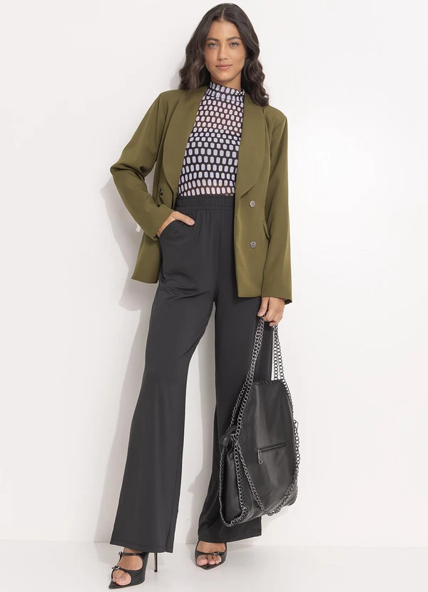 Quintess - Blusa Geométrico em Tule 5