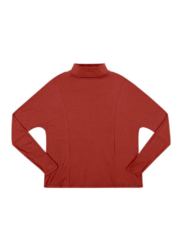 Rezzato - Blusa Gola Alta Boba Feminino Vermelho