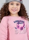 Soft Bonni - Blusa Infantil Menina Cotton Azul - variação: Rosa