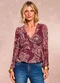 Doce Trama - Blusa Jardim Boho Estampada Estampado - variação: Estampado