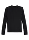 Malwee - Blusa Justa em Tricô Preto - variação: Preto