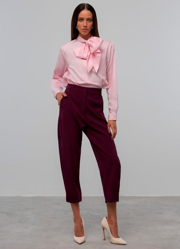 Carlota Costa - Blusa Laço Rosa 2