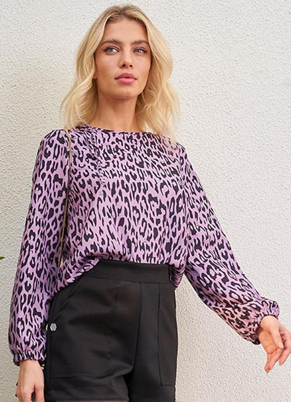 Amo Brand - Blusa Lindsay Lavanda