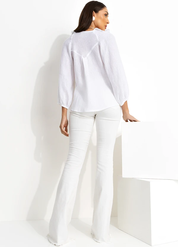 Souq - Blusa Linho Branco 4