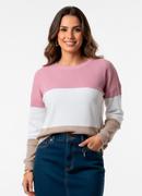 Blusa Listrada em Tric�